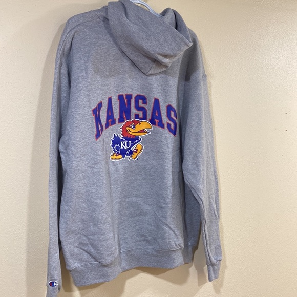 Kansas Hoodie, Men’s Small, Medium, 3XL, NWT, Printing Is On The Back, - Picture 6 of 6